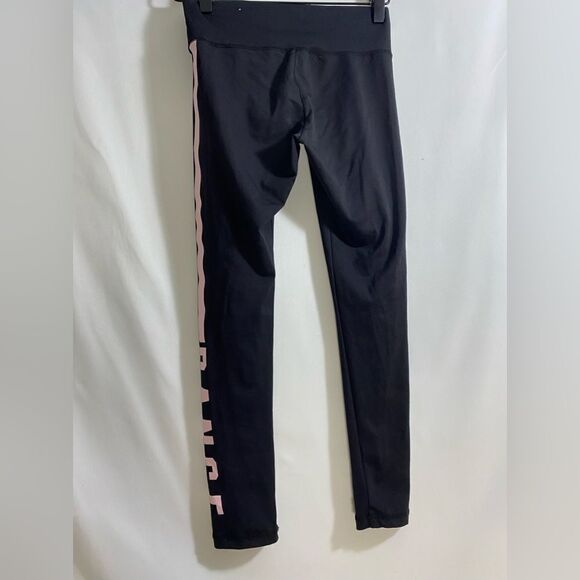 Justice black dance leggings 92% Polyester size 10 - Picture 3 of 6